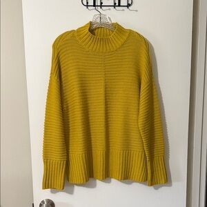 Apt. 9 Golden Cowl Neck Sweater